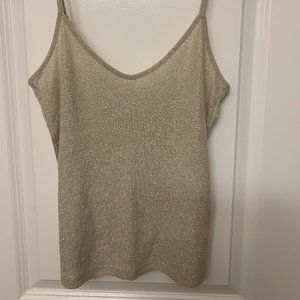 & Other Stories Gold Tank Top